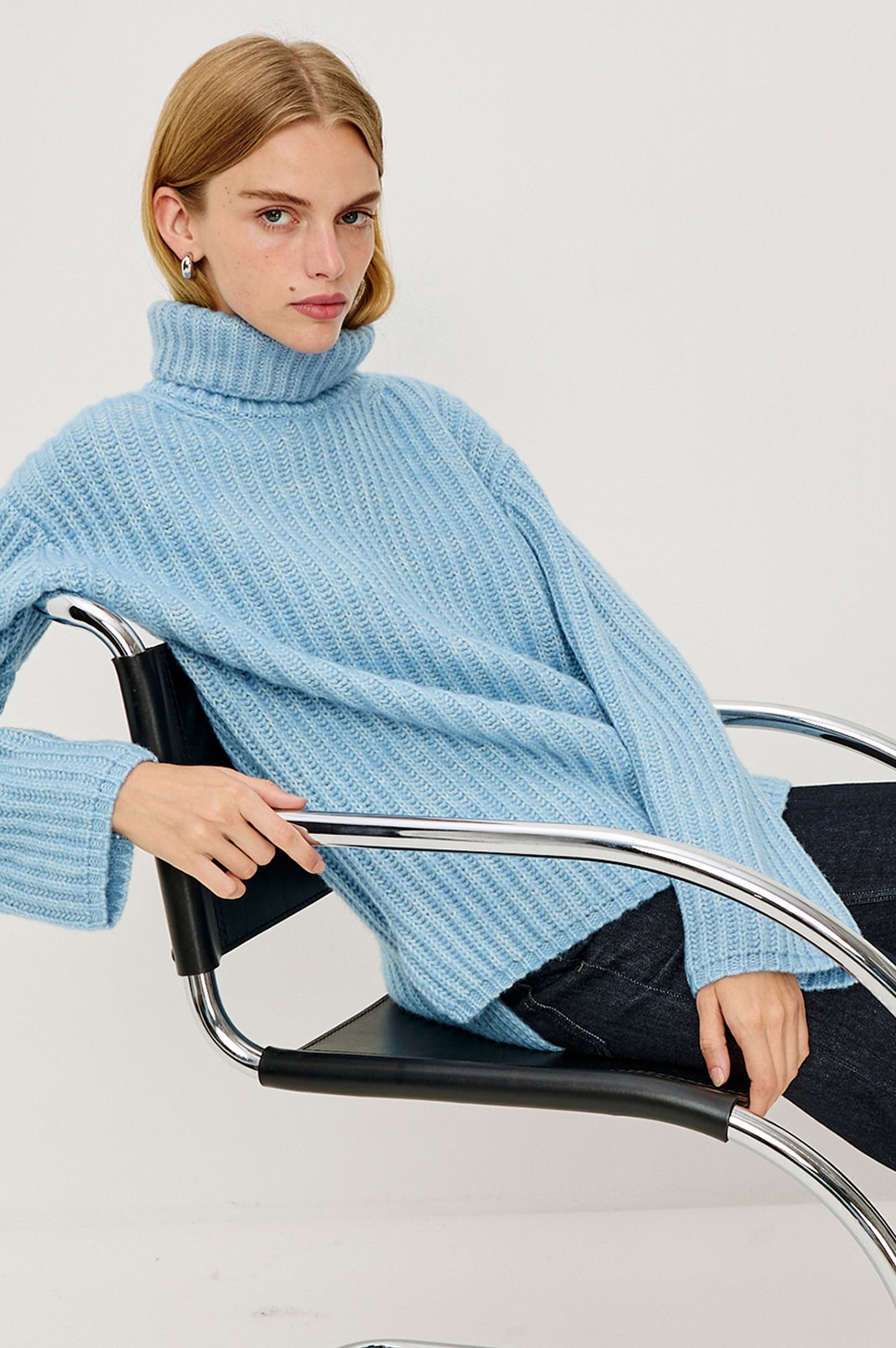 Rails Anja Sweater, Light Blue