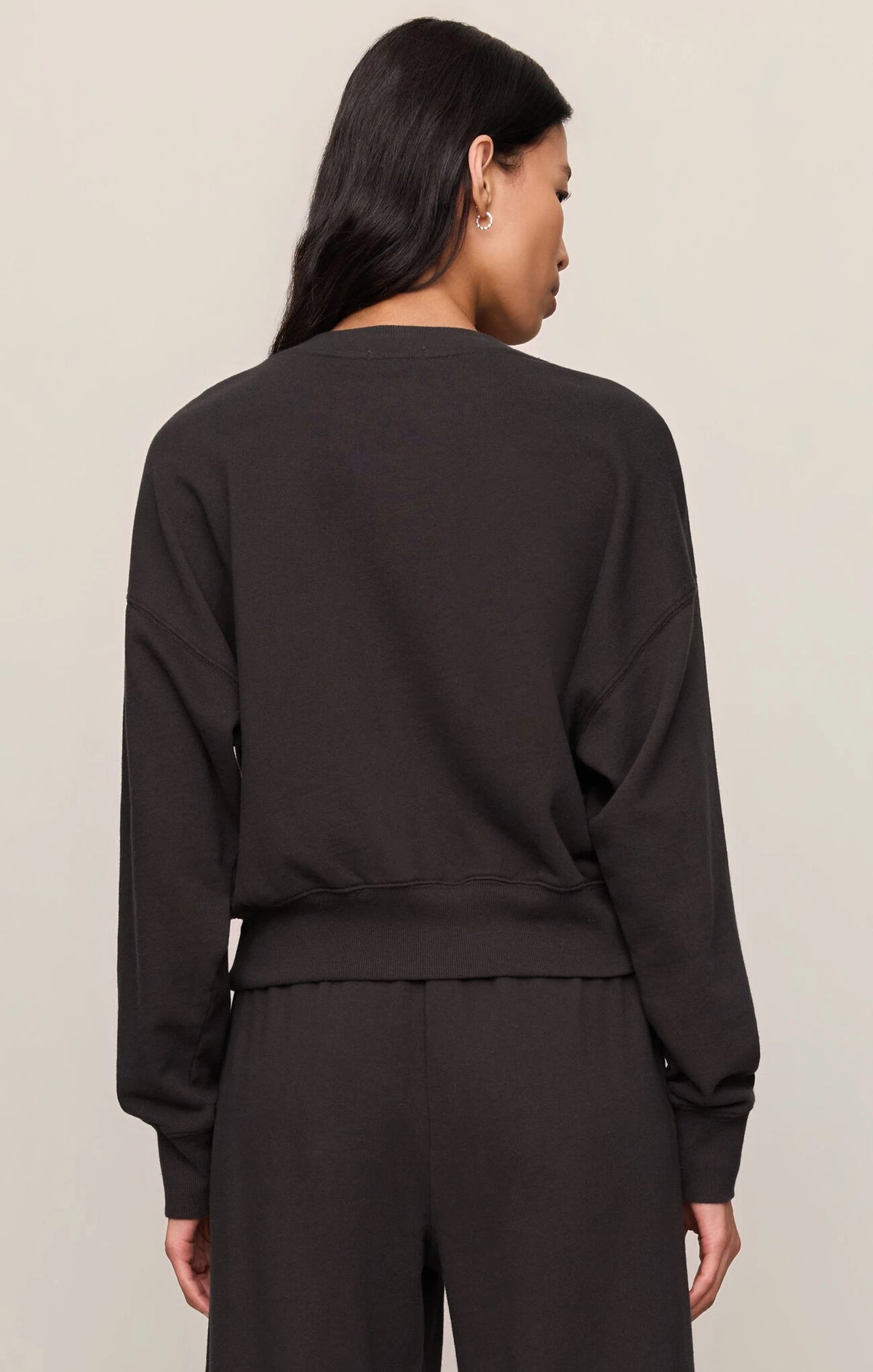 Z Supply Clubhouse Sweatshirt, Ash Black