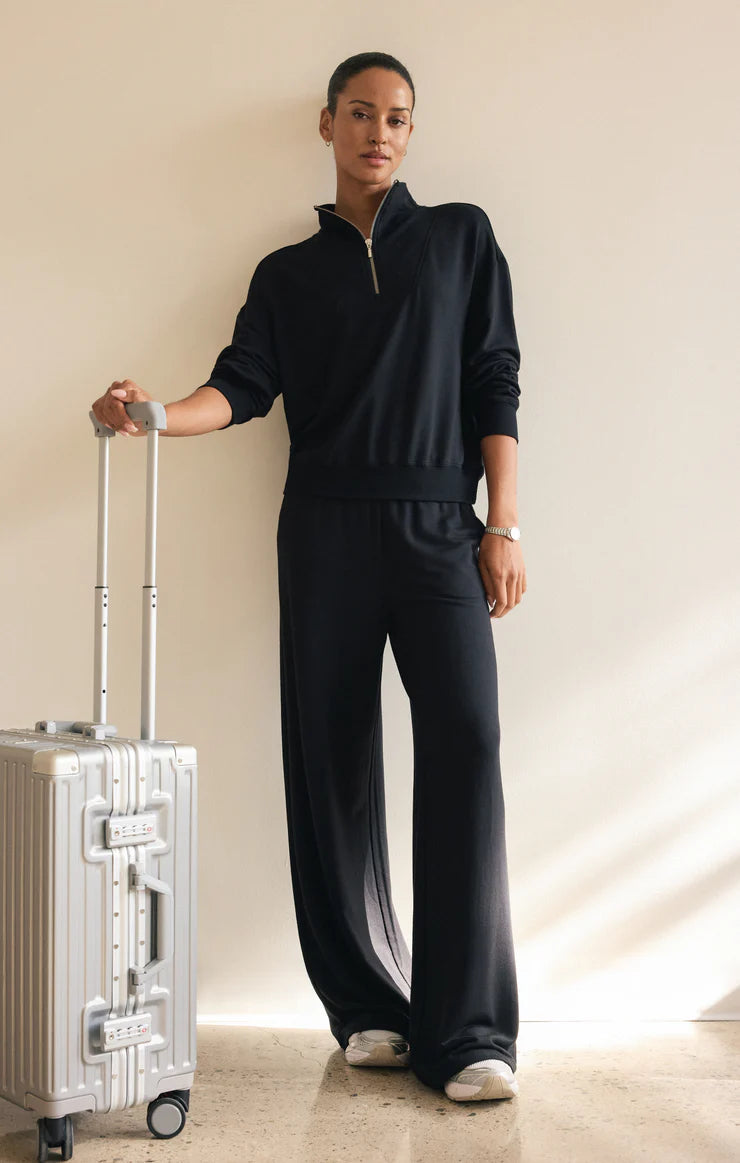 Z Supply In Transit Modal Pant, Black