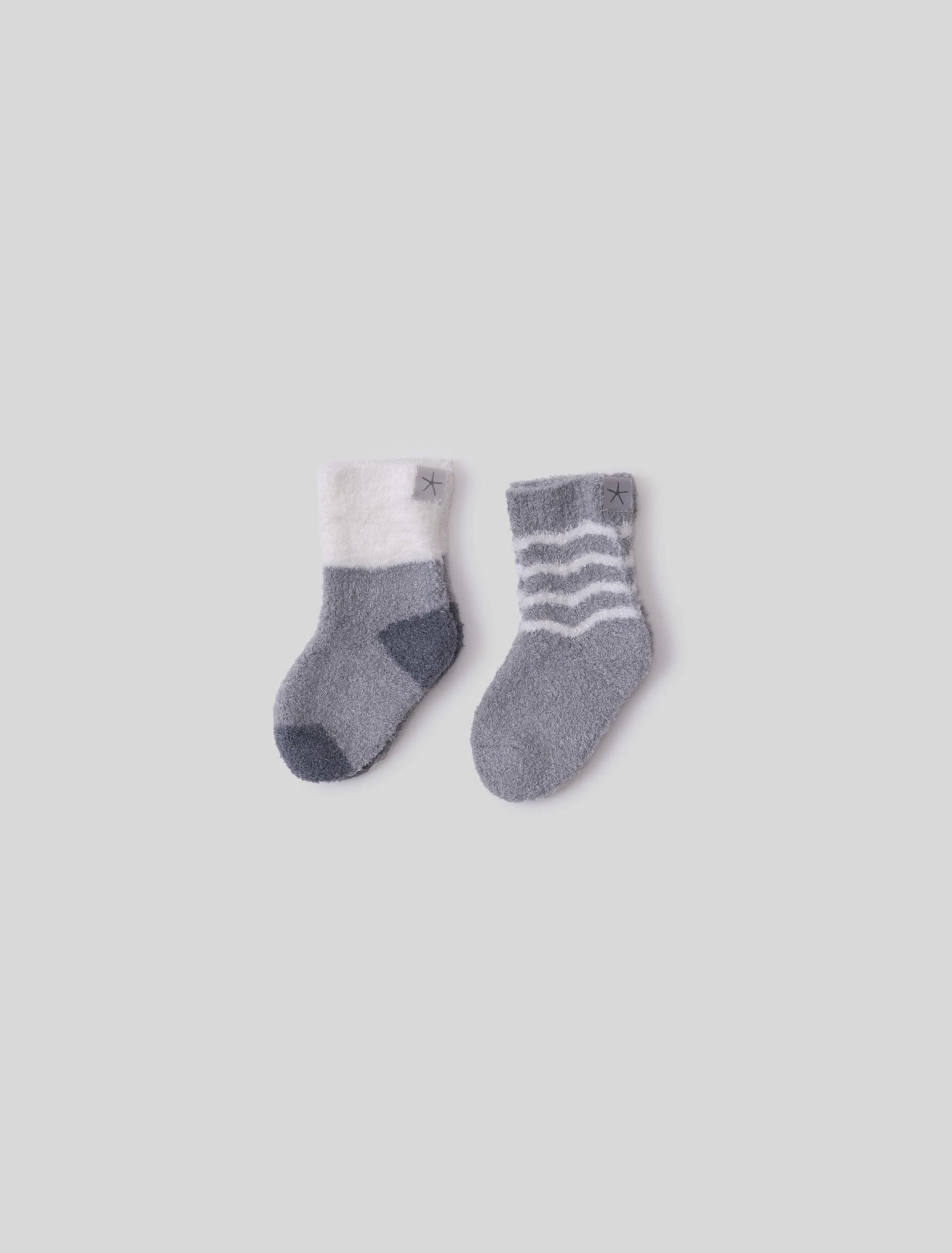 Barefoot Dreams CozyChic Lite® Baby Sock Stripe Set - Multiple Options