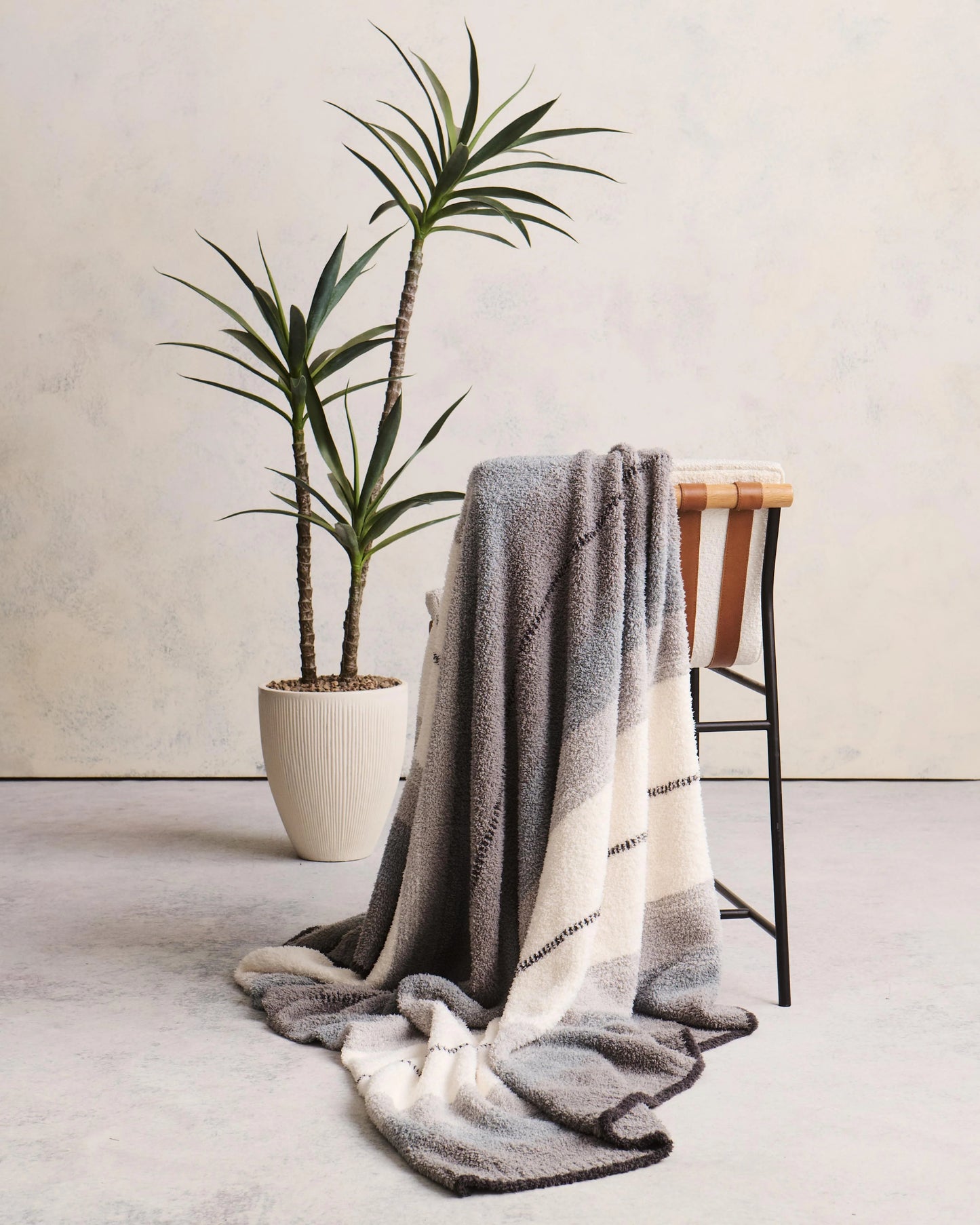 Barefoot Dreams CozyChic® Ombre Sarape Throw - Multiple Options