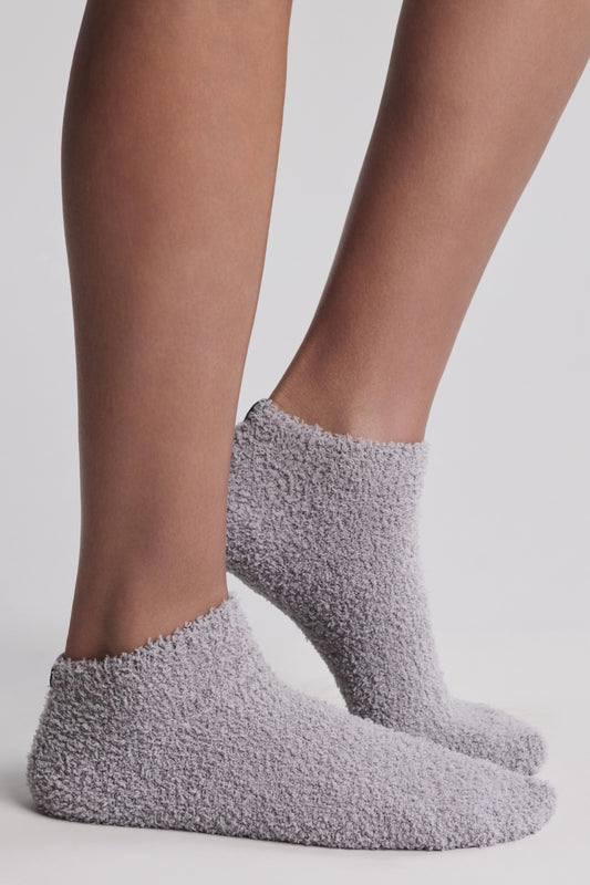 Barefoot Dreams CozyChic® Heathered Stripe Ankle Sock Set - Multiple Options