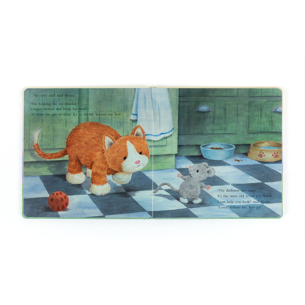 Jellycat Ginger The Courageous Kitten Book