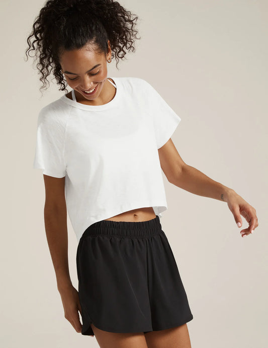 Beyond Yoga Signature High Low Cropped Tee - Multiple Options