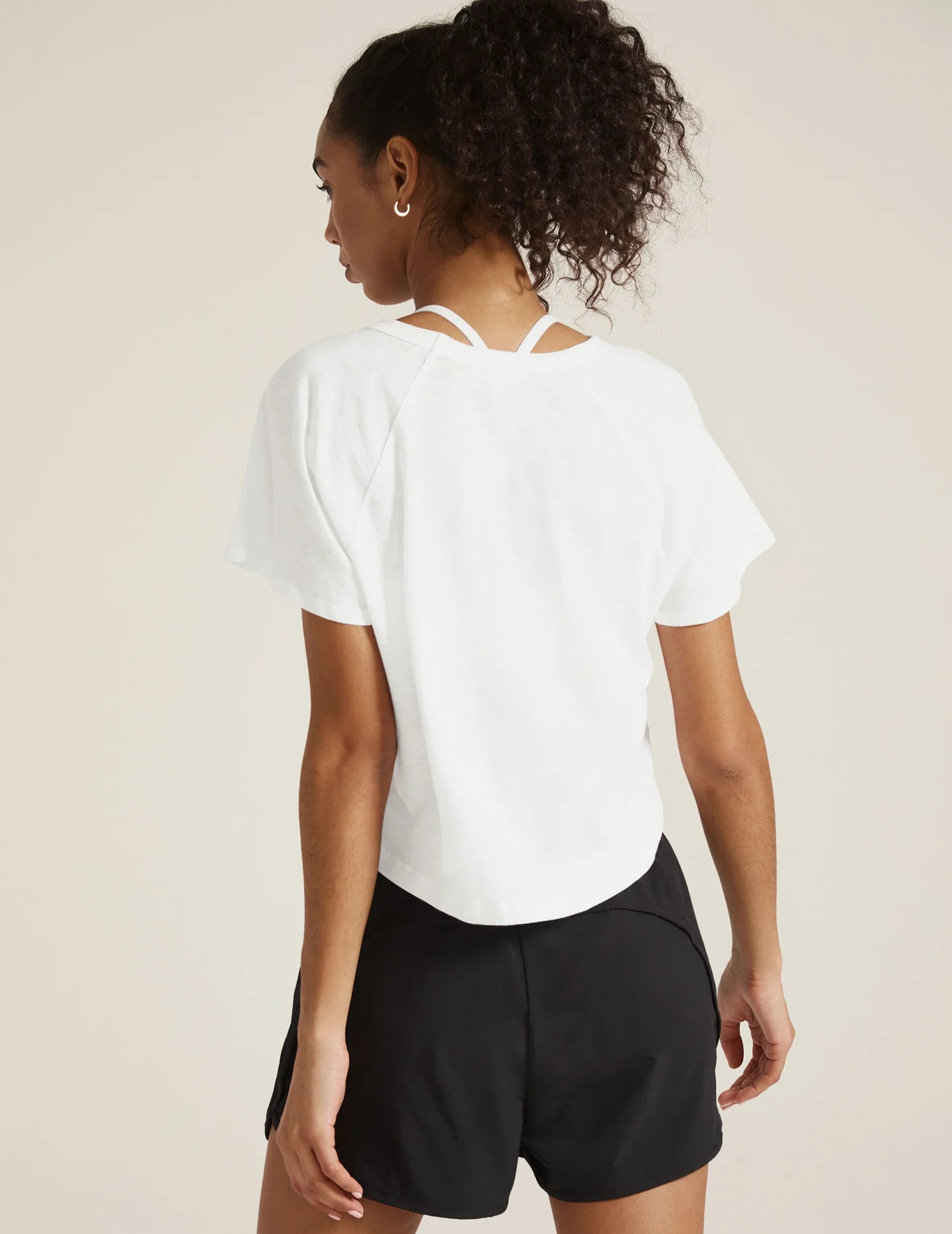 Beyond Yoga Signature High Low Cropped Tee - Multiple Options