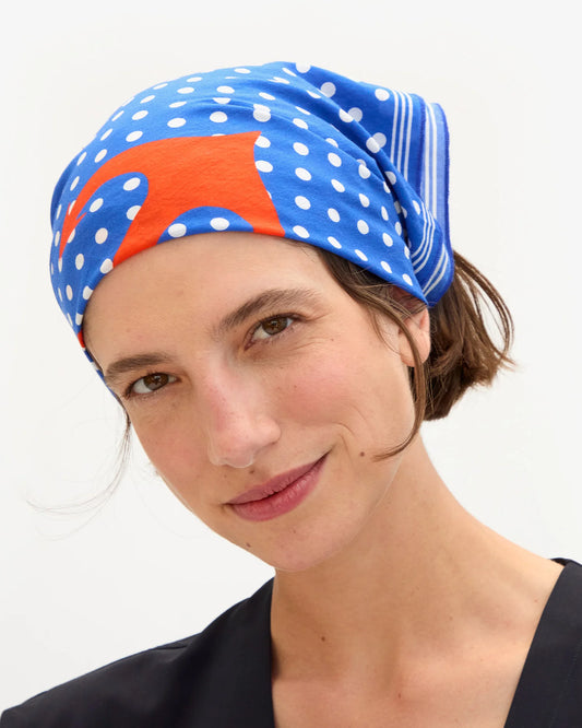 Clare V Bandana, Cobalt Nautique