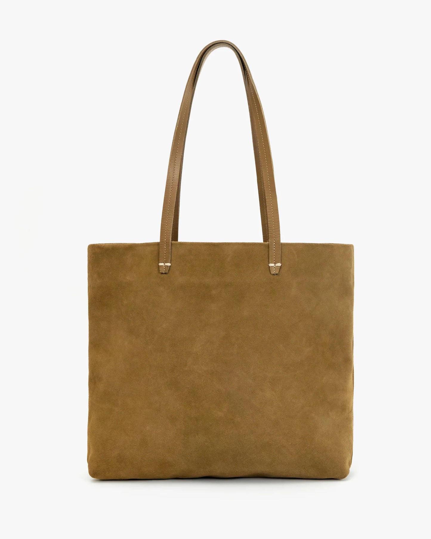 Clare V Bande Tote, Oat Suede