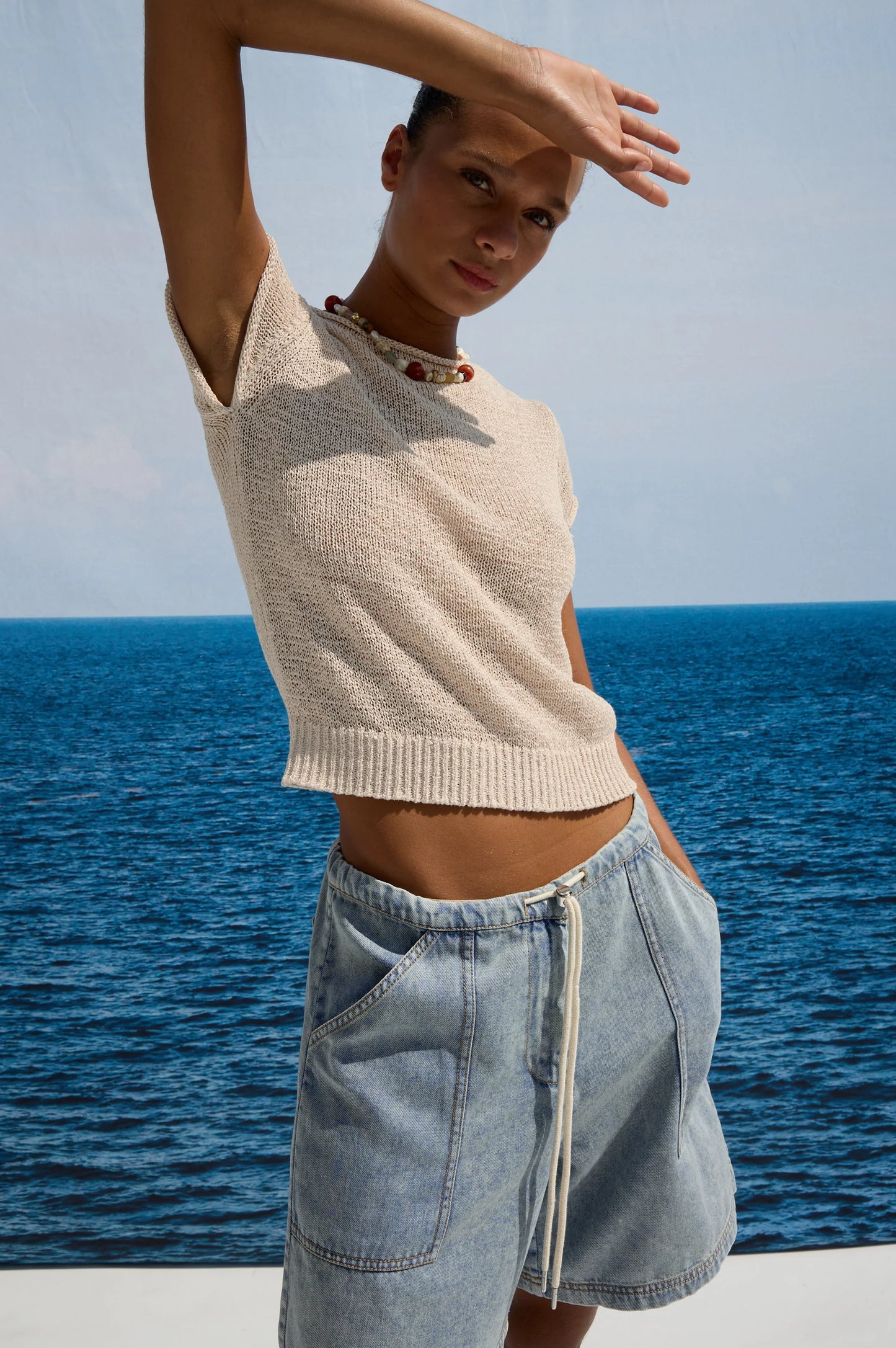 Rails Cady Top, Stone