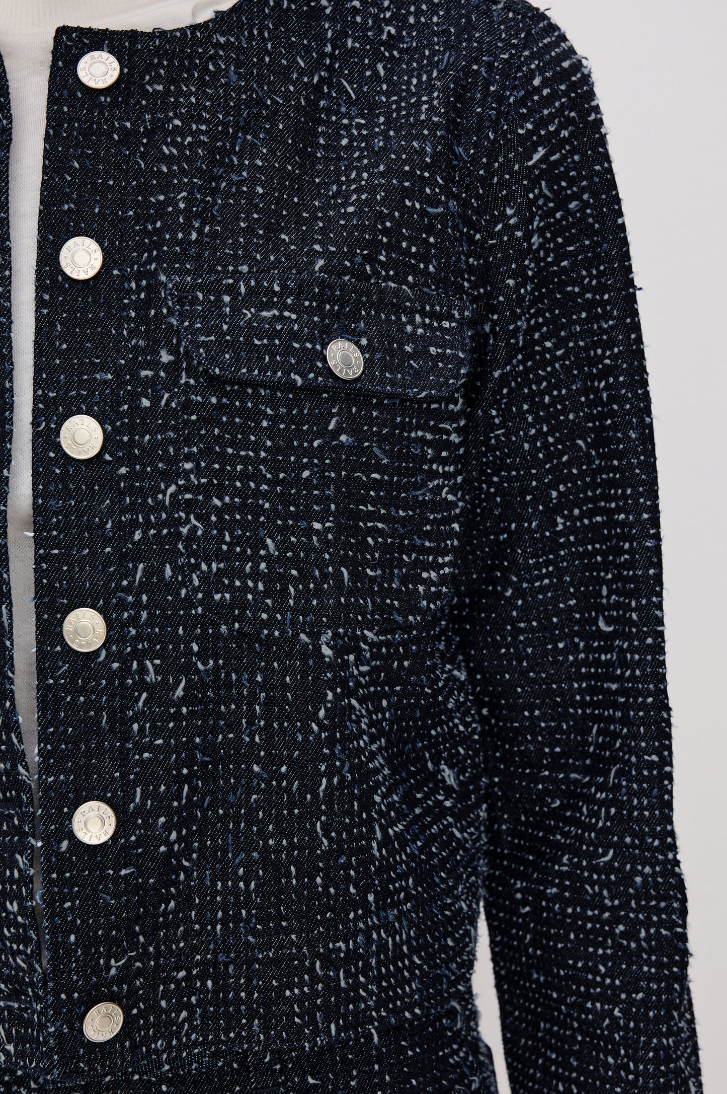 Rails Capistrano Jacket, Denim Tweed
