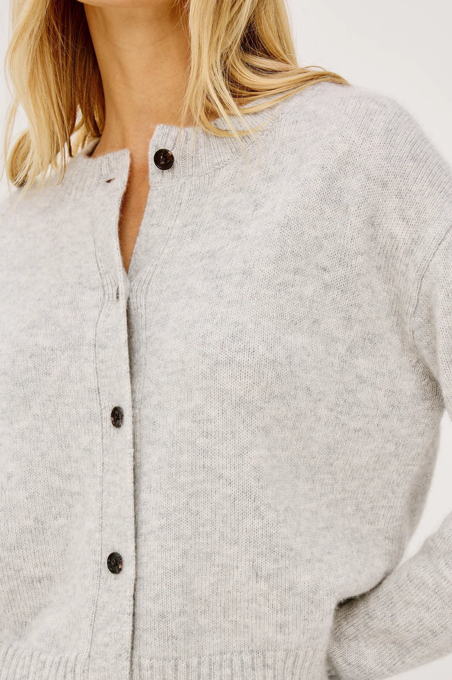 Rails Carre Cardigan, Heather Grey