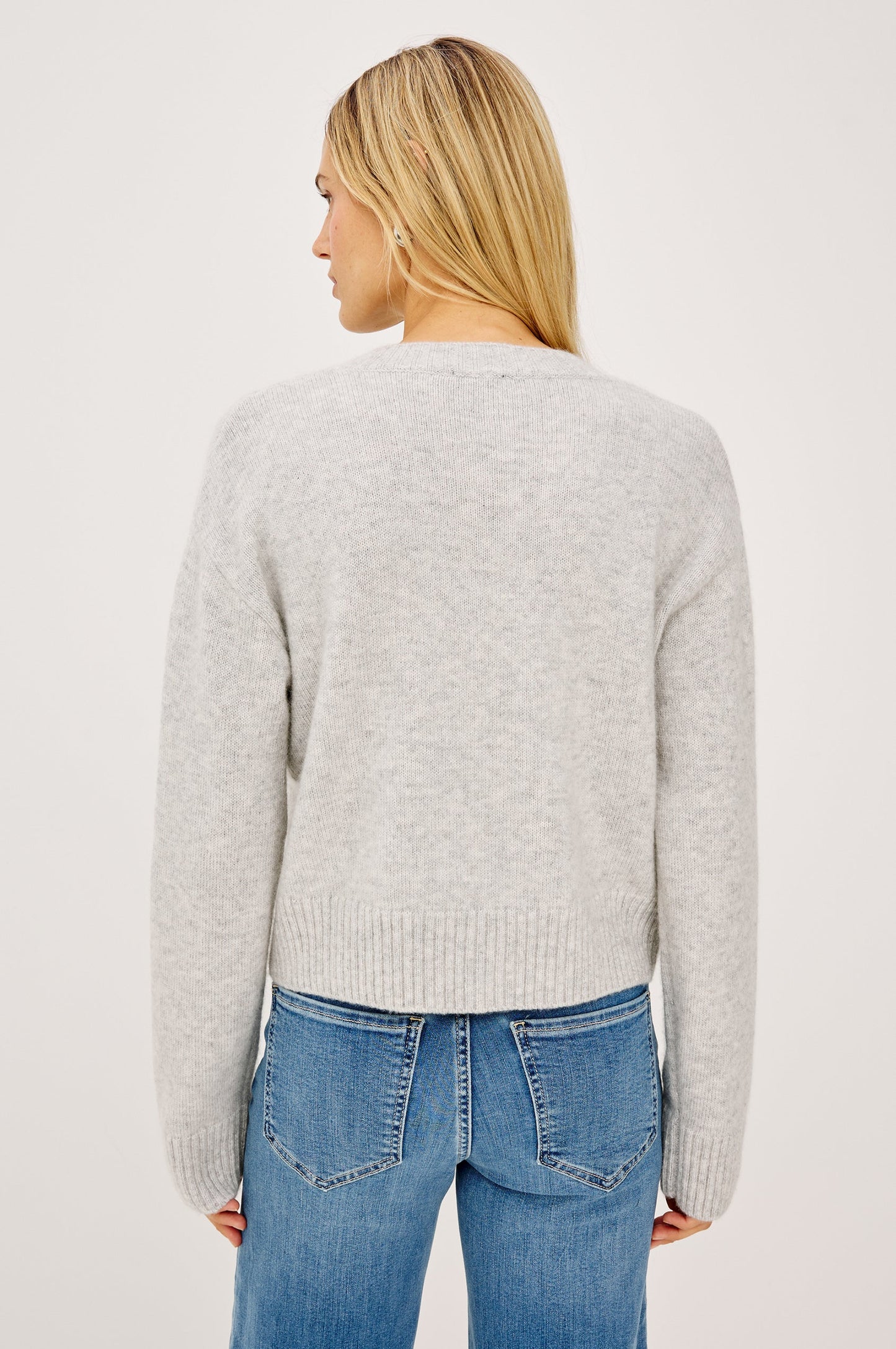 Rails Carre Cardigan, Heather Grey