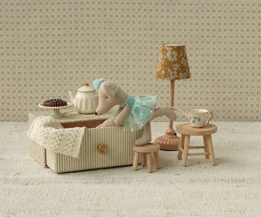 Maileg Dance Mouse in Daybed, Little Sister