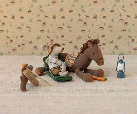 Maileg Hiker Big Brother Mouse, Stripes