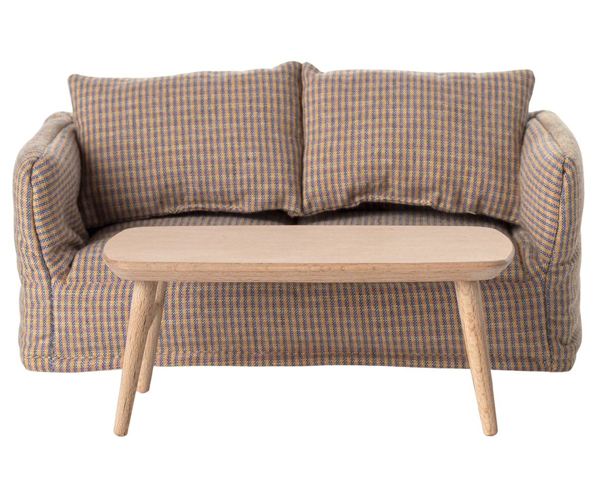 Maileg Coffee Table, Mouse, Nature