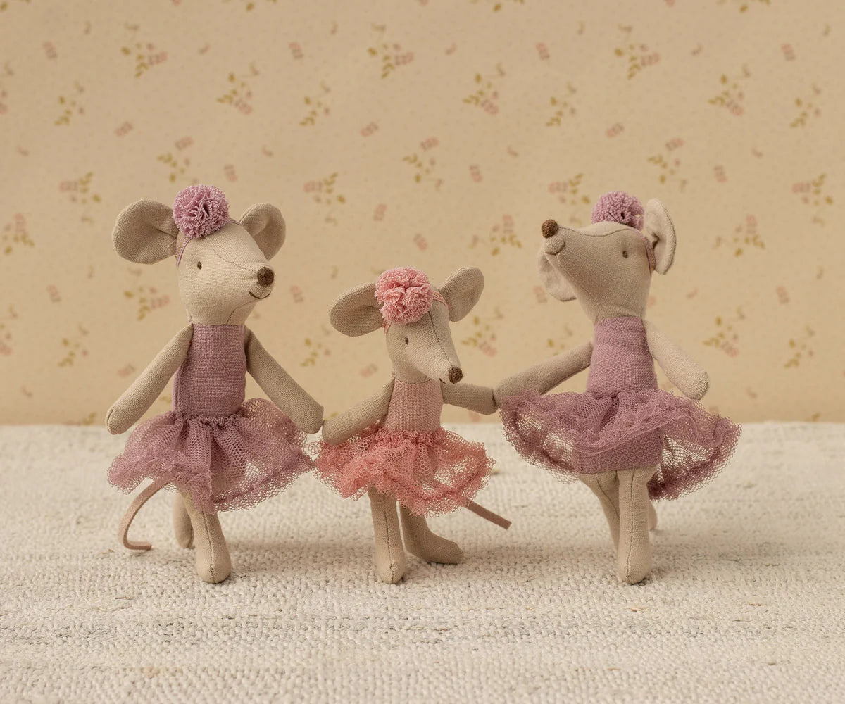 Maileg Ballerina Mouse, Big Sister, Heather