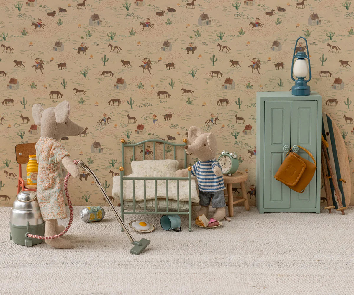 Maileg Vintage Single Bed, Mouse