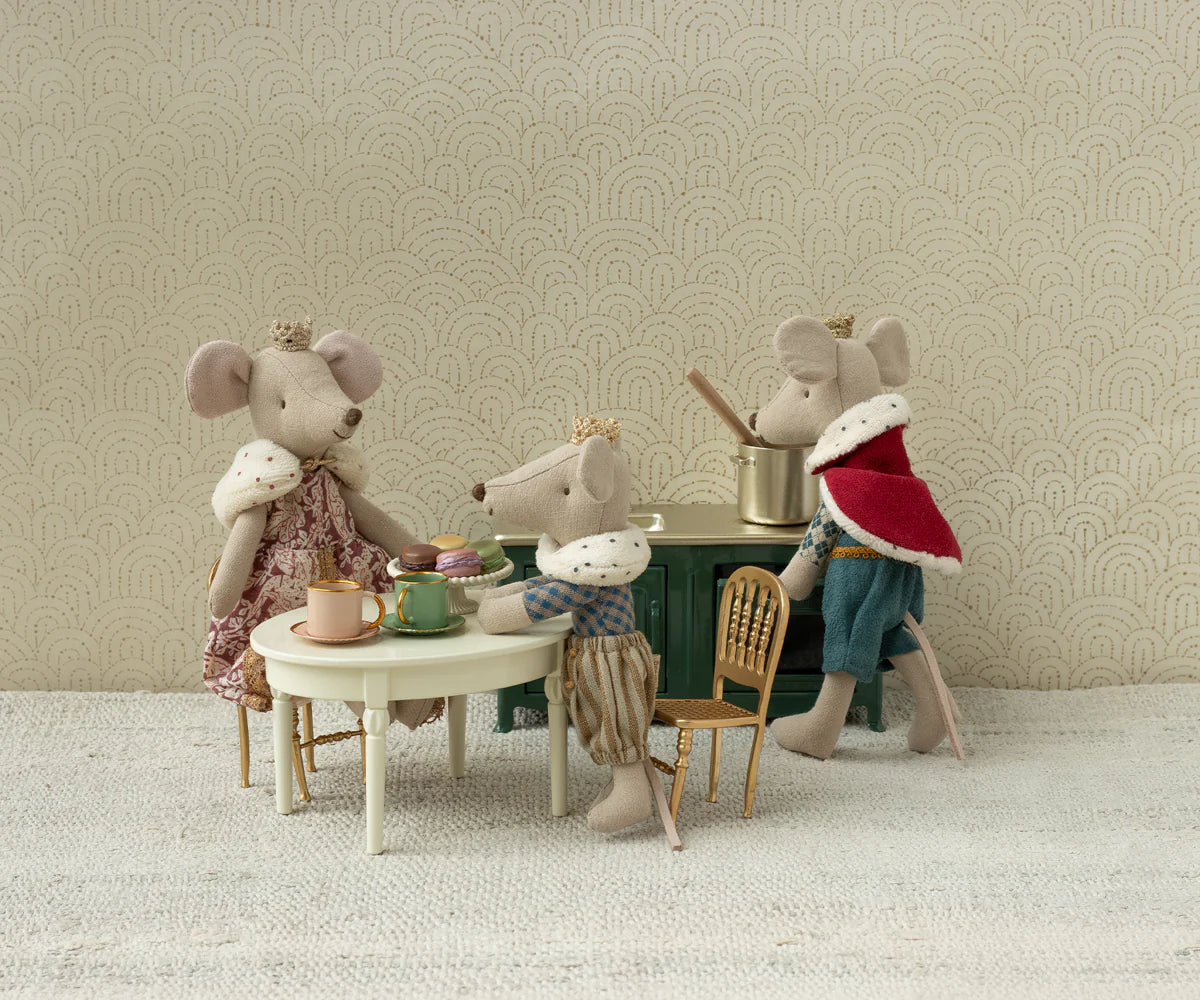 Maileg Prince Mouse, Big Brother, Gingham Top