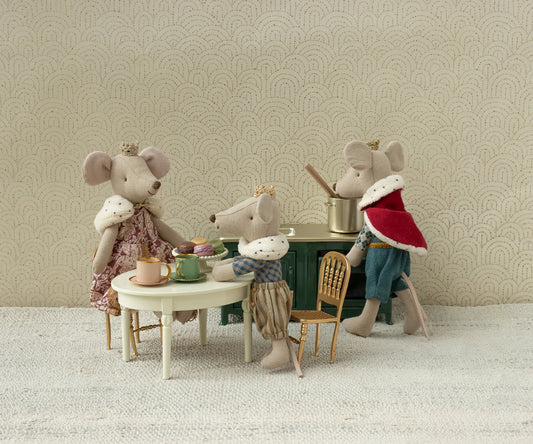 Maileg Prince Mouse, Big Brother, Gingham Top