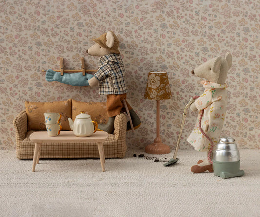 Maileg Coffee Table, Mouse, Nature
