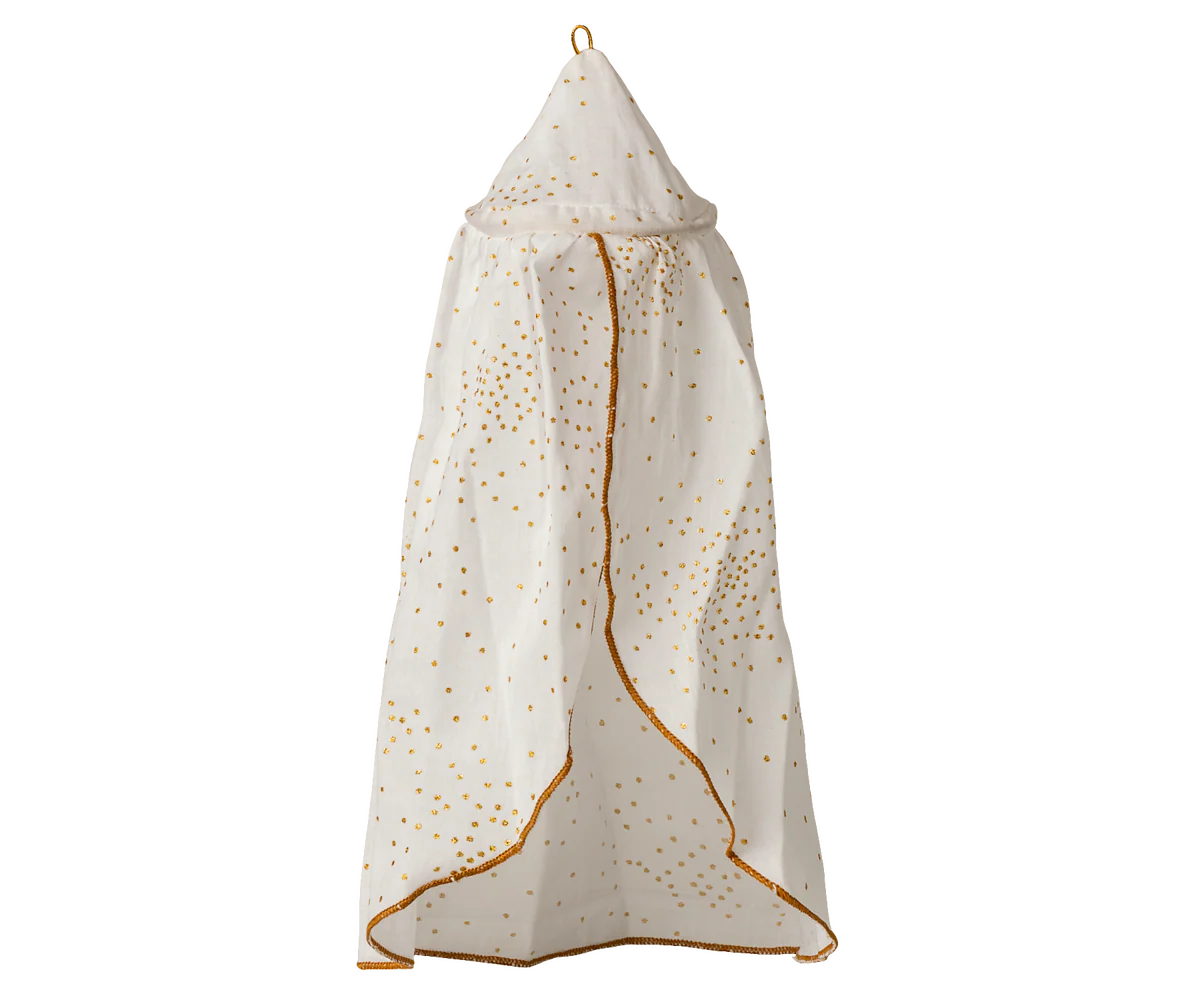 Maileg Bed Canopy, Miniature, Off White