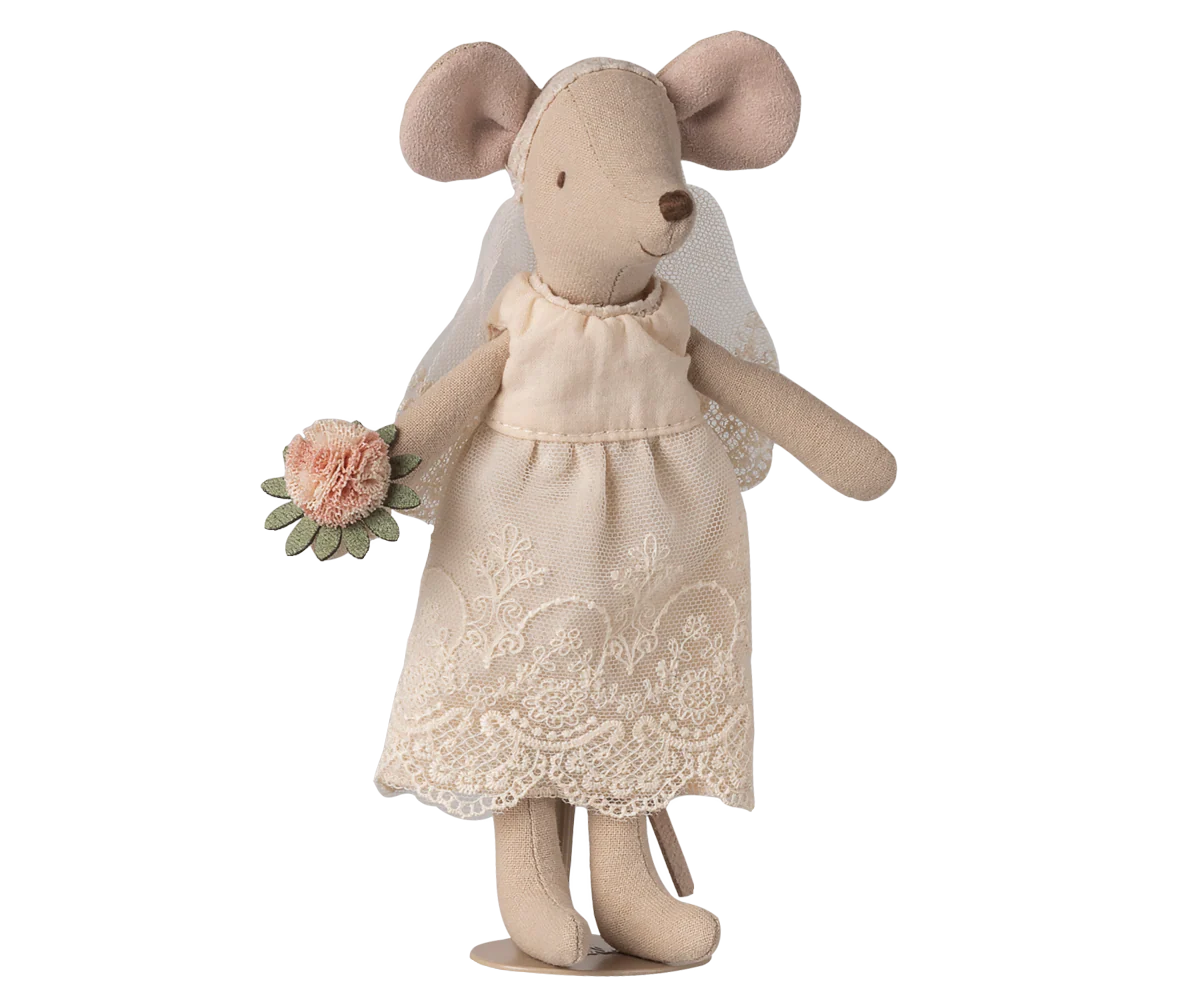Maileg Wedding Mice Couple in Box, Mum & Dad