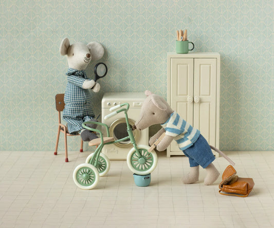 Maileg Tricycle Mouse, Big Brother, Brown