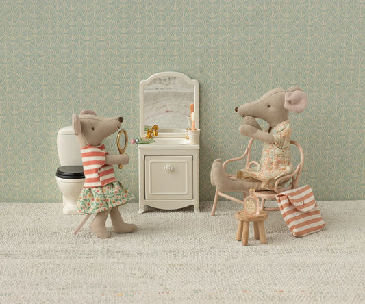 Maileg Tricycle Mouse, Big Sister, Green