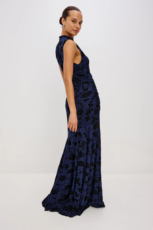 Rails Cosmos Dress, Navy Tossed Roses