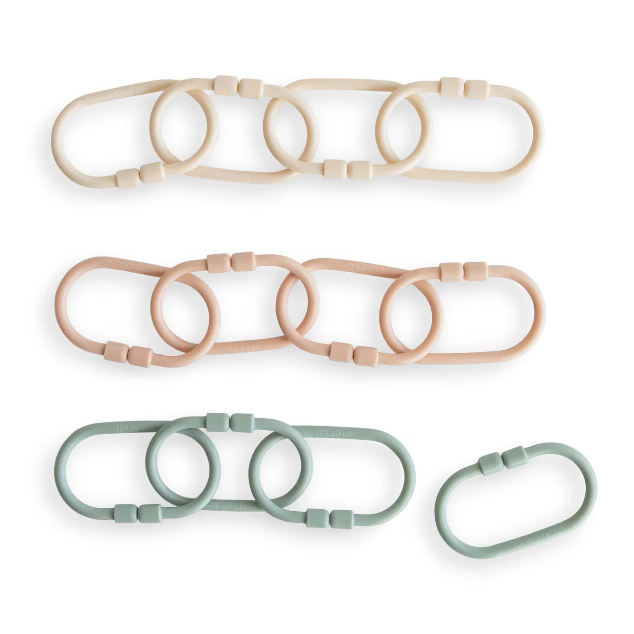 Mushie Chain Links Rings - Multiple Options