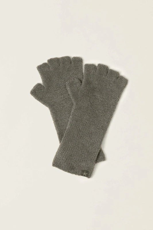 Barefoot Dreams CozyChic Lite® Fingerless Gloves, Olive Branch