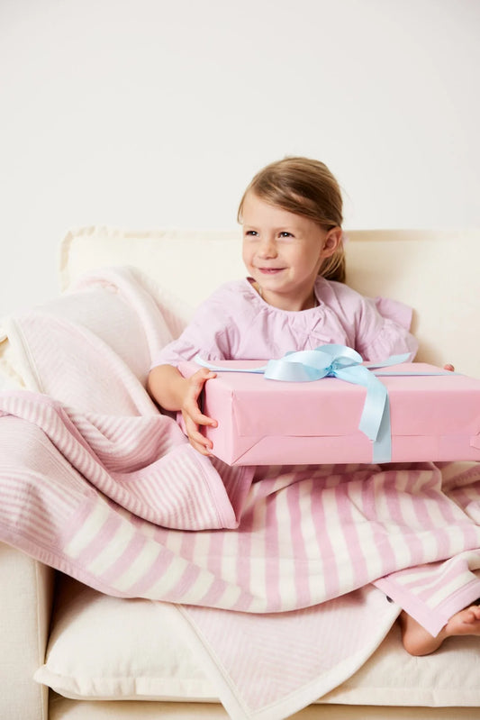 ChappyWrap Sweet Pea Stripe Mini Blanket - Multiple Options
