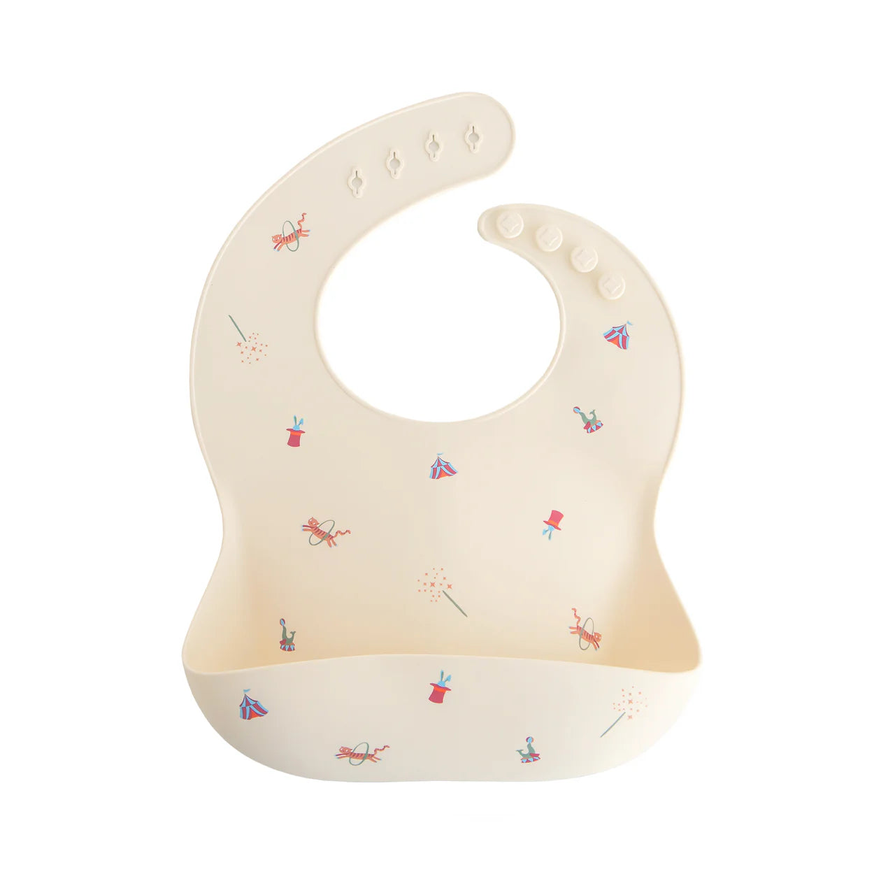 Mushie Silicone Baby Bib - Multiple Options