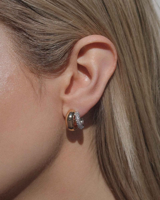 Mod + Jo Conrad Pave Hoops