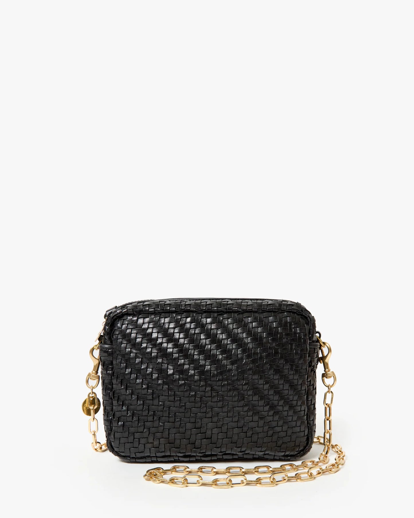 Clare V Oval Chain Crossbody Strap, Vintage Gold