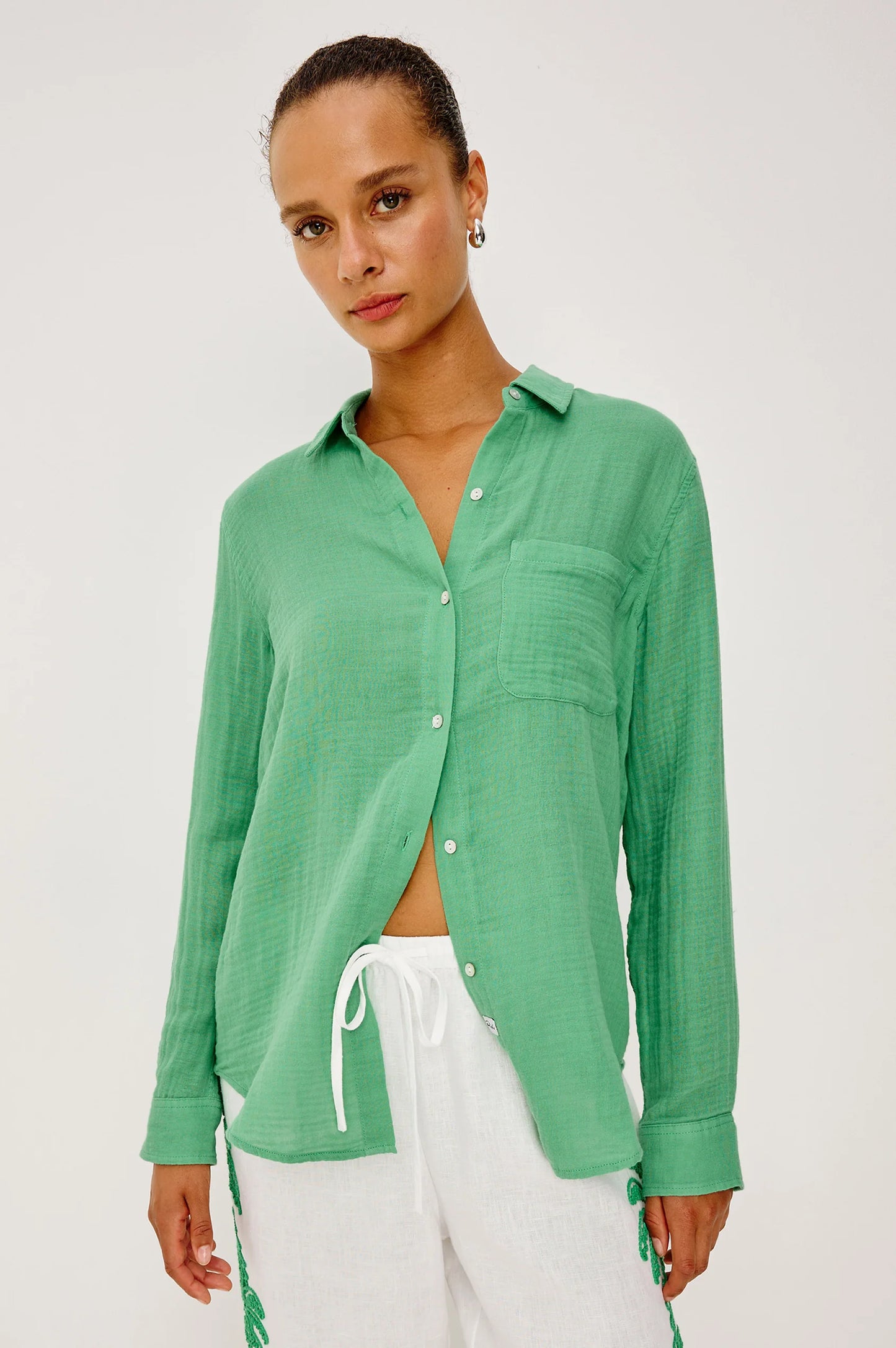 Rails Ellis Shirt, Clover