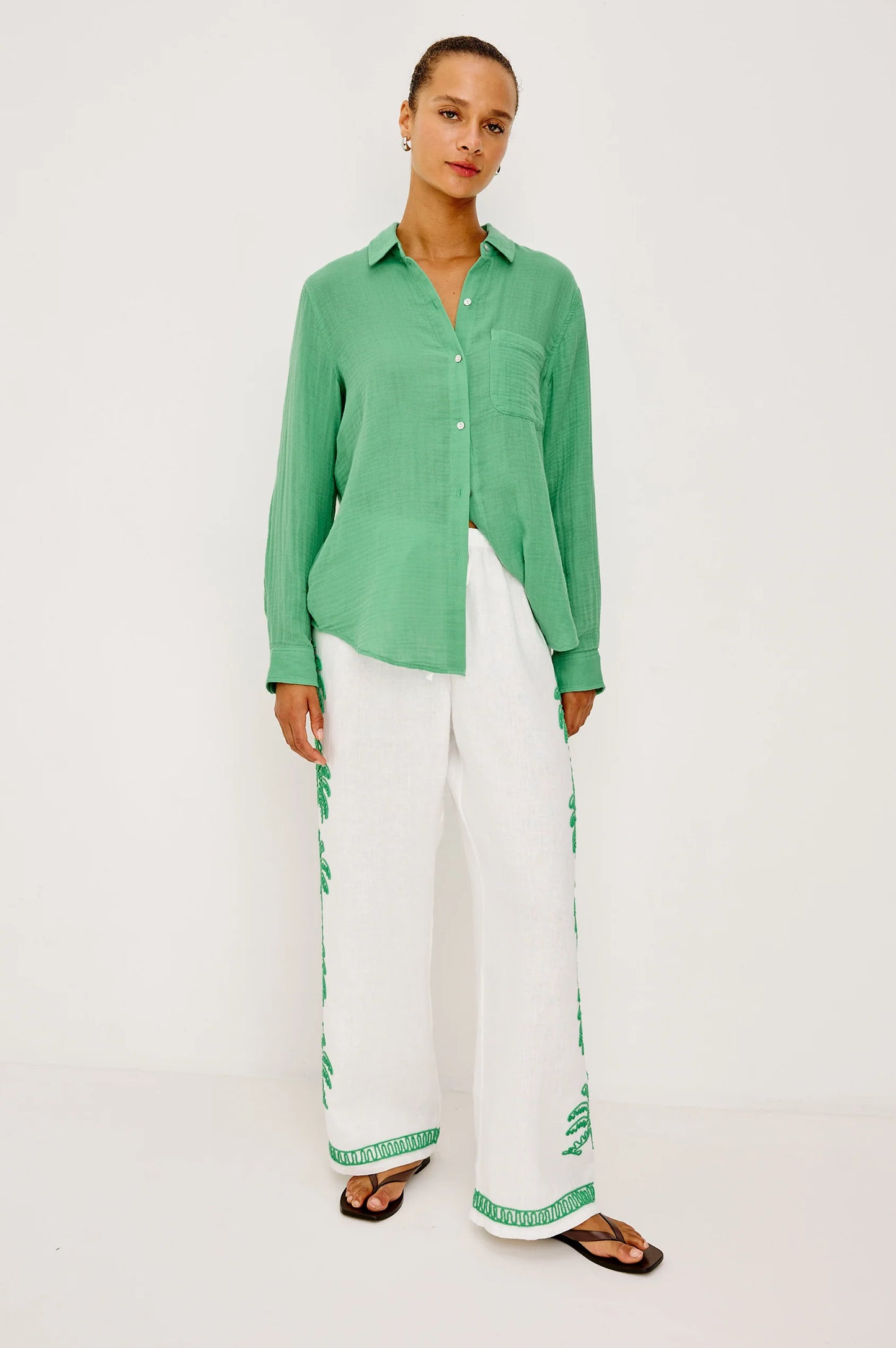 Rails Ellis Shirt, Clover