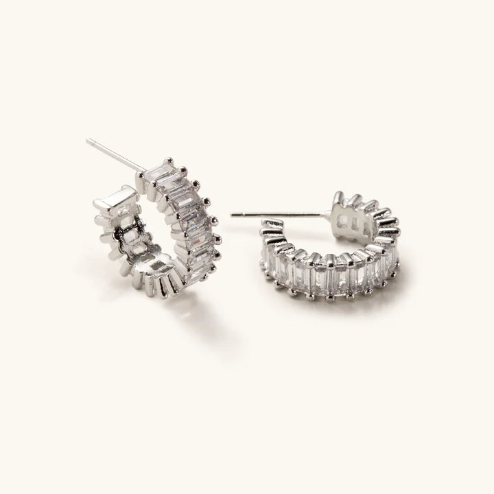 Nikki Smith Designs Esther Diamond Hoops - Multiple Options