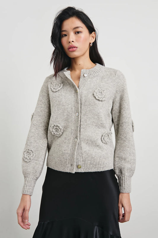 Rails Francesca Cardigan, Heather Grey