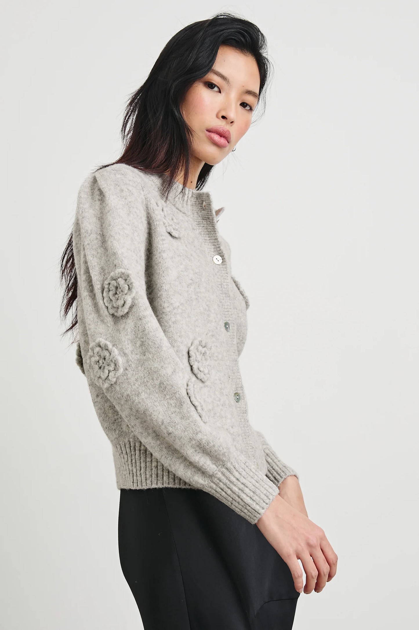 Rails Francesca Cardigan, Heather Grey