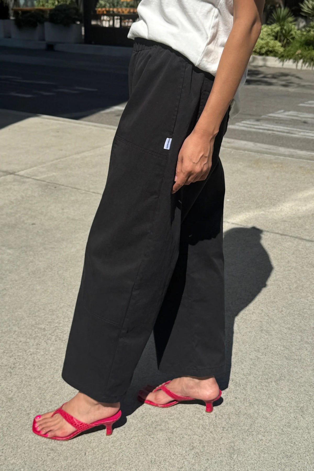 Le Bon Shoppe Gardener's Pants, Black