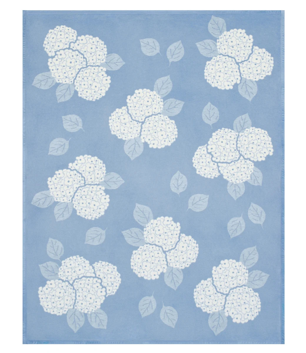 ChappyWrap Hydrangeas Bluebell Blanket
