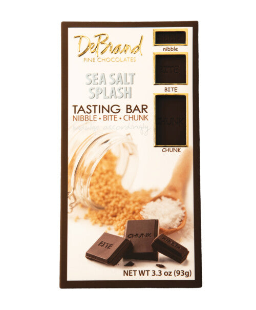 Debrand Fine Chocolates Sea Salt Splash Tasting Bar