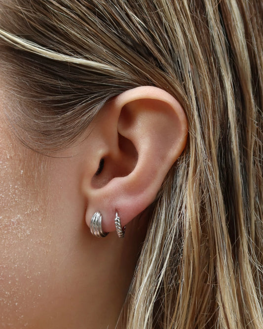 Mod + Jo Sawyer Shell Hoops - Multiple Options