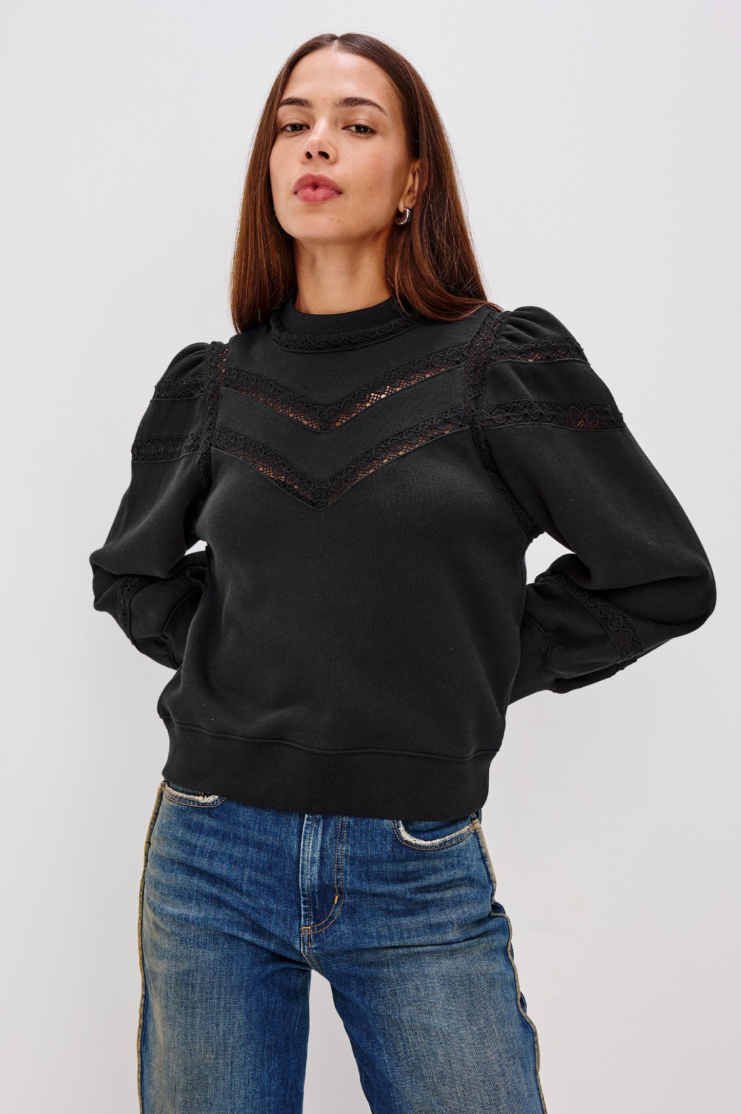 Rails Isles Sweatshirt, Black