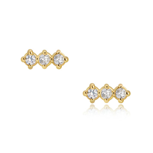 Mod + Jo Jackie Trio Studs