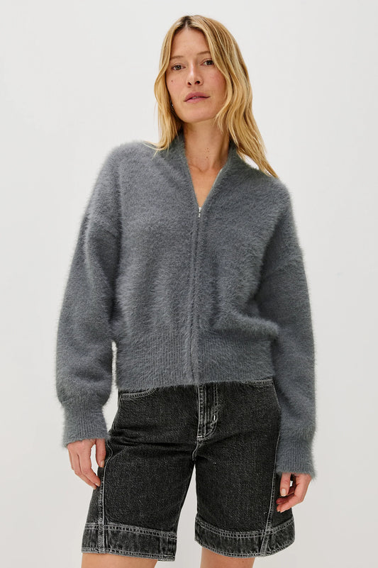 Rails Kerry Sweater, Heather Charcoal