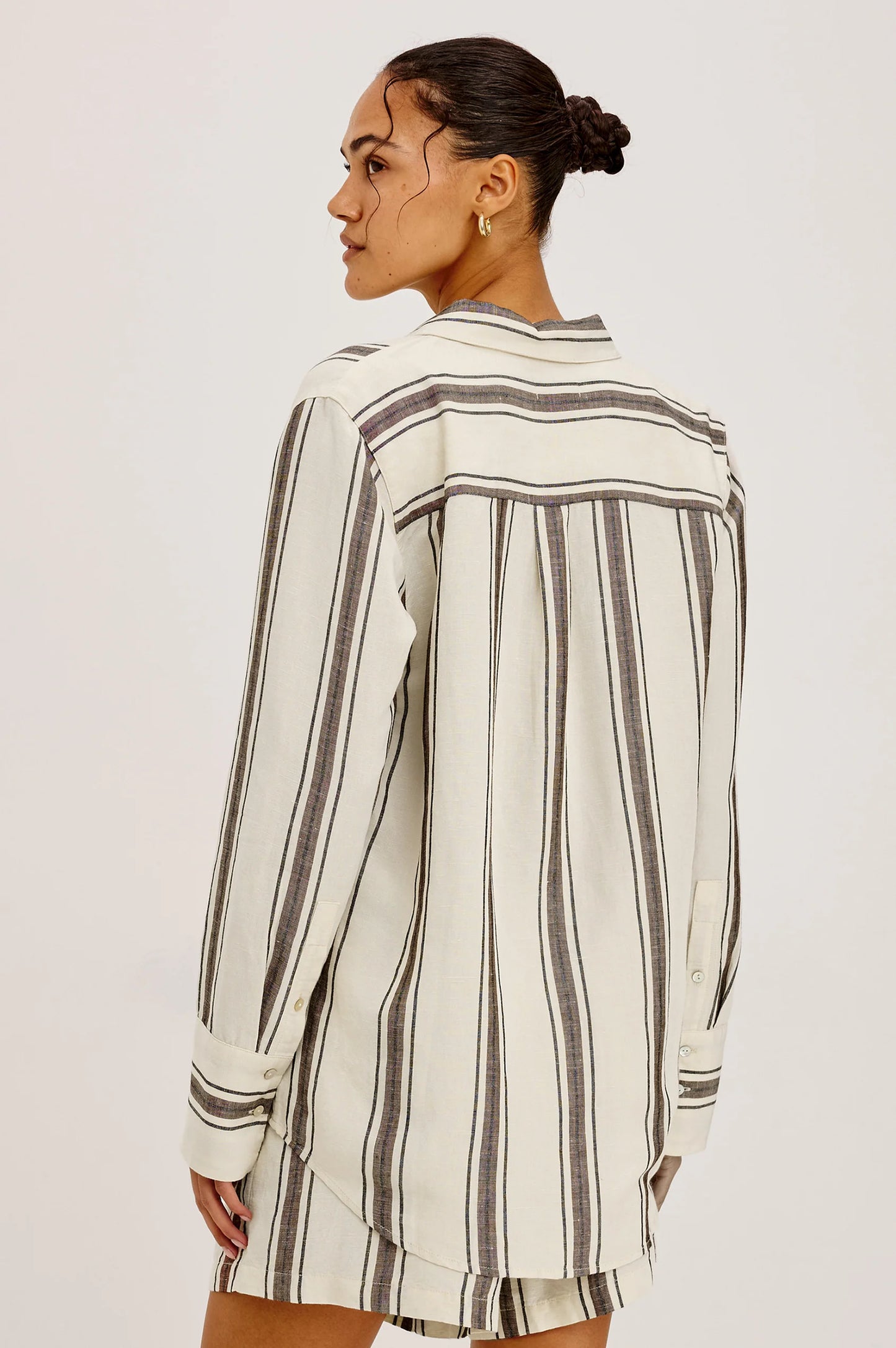 Rails Knox Shirt, Sequoia Stripe