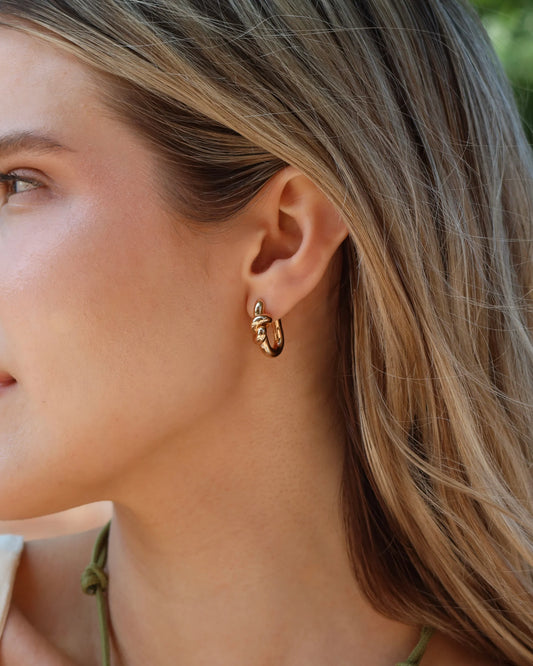 Mod + Jo Karina Knot Hoops - Multiple Options