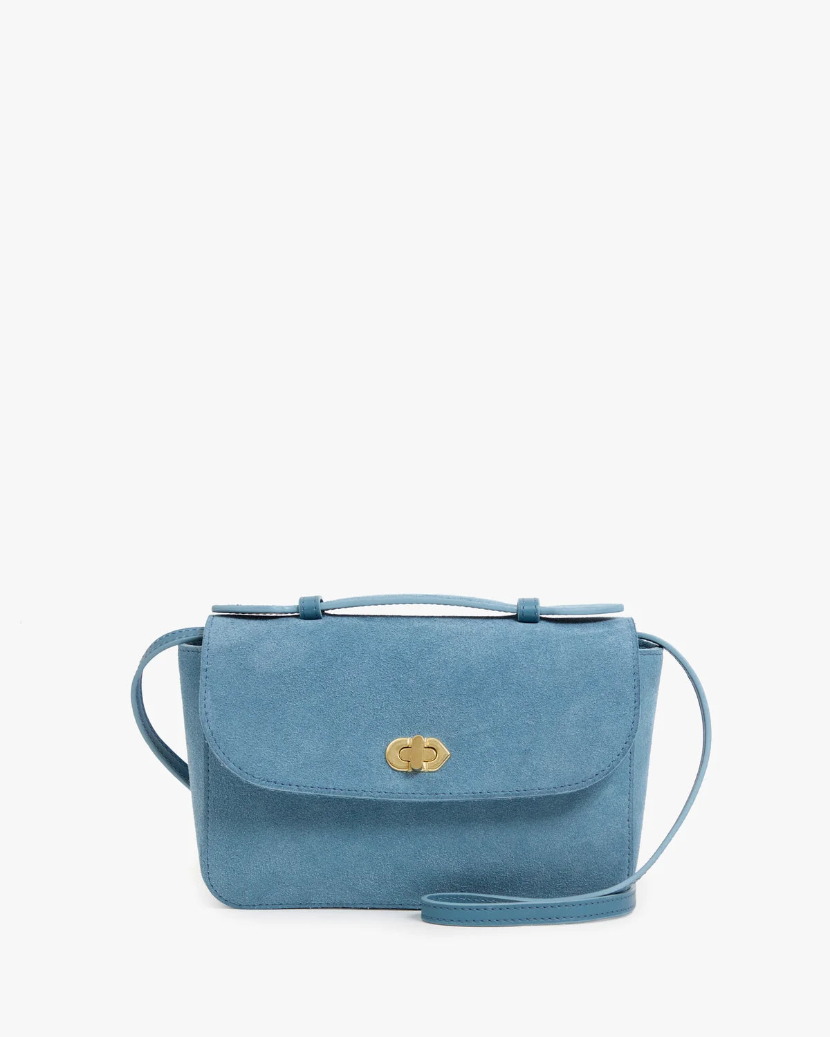 Clare V Kathryn, Desert Blue Suede