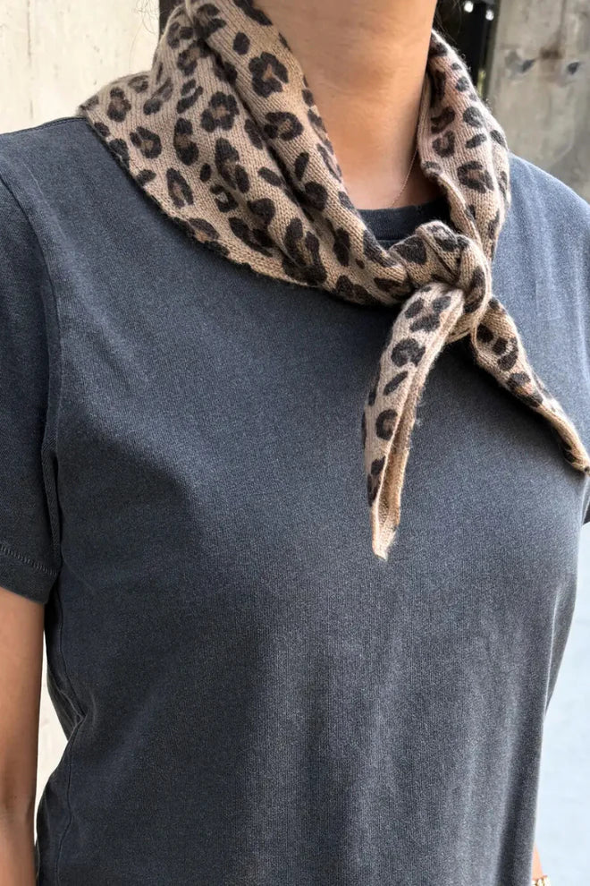 Le Bon Shoppe Cashmere Bandana - Leopard